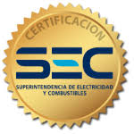 SEC Logo de autorización